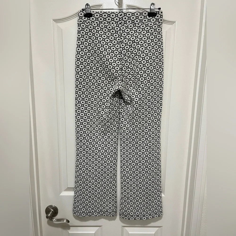 Free People Rita Flare Pants High Rise Floral Stretch
